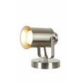 thumbnail image 3 of Catalina Lighting Multipurpose Spotlight 6.25'' Set of 2 Portable Desk Wall Mount Adjustable Accent Lamps Transitional Floor Light Fixture for Hallway, Desk, Living Room, Brushed Nickel, 3 of 7