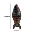 thumbnail image 3 of Resina Rusty Nuclear Warhead Decor Craft para Halloween Home Office (estilo C), 3 of 3