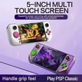 thumbnail image 5 of E6 Plus Handheld Game Console+2xController 32G+10000Games 5 Inch Portable Arcade Video Game Console Support Connect TV C, 5 of 5