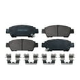 thumbnail image 3 of Detroit Axle - 4pc Brake Pads for 2004-2010 Toyota Sienna, 4 Front and Rear Ceramic Brake Pads 2005 2006 2007 2008 2009 Replacement, 3 of 7