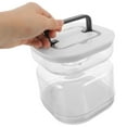 thumbnail image 3 of Minkissy Airtight Sealed Storage Jar Pickle Container Plastic for Cooks 1Set, 3 of 8