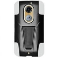 thumbnail image 6 of For Motorola Moto X 2nd Gen (AT&amp;T/US Cellular/Verizon) - HYBRID PC/SC Combo Cover w/ Kickstand - White HYB, 6 of 7