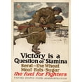 thumbnail image 2 of Harvey T. Dunn 11x14 Gold Ornate Wood Frame and Double Matted Museum Art Print Titled - Victory is a Question of Stamina (1917), 2 of 4