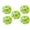 Green, variant on Eid Mubarak Paper Lantern Decorations, Paper Ball Lanterns Eid Mubarak Lanterns, Eid Mubarak Décor, Eid Mubarak Festival Décor, Paper Lanterns Eid Décor, Hanging Paper Lanterns 5pcs/set (White)