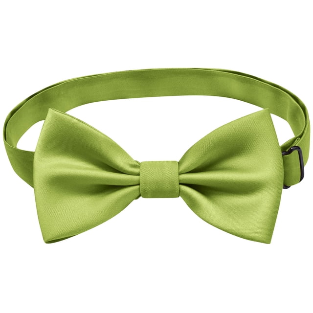 Odeerbi Niños Pre-Atado Corbata Elástica Correa Cuello de La Escuela Uniforme Accesorio Bowknot