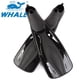 thumbnail image 4 of Aletas de snorkel para adultos, hebillas ajustables, aletas de natación, zapatos de buceo cortos de silicona, tacón abierto, tamaño de viaje, 4 of 5