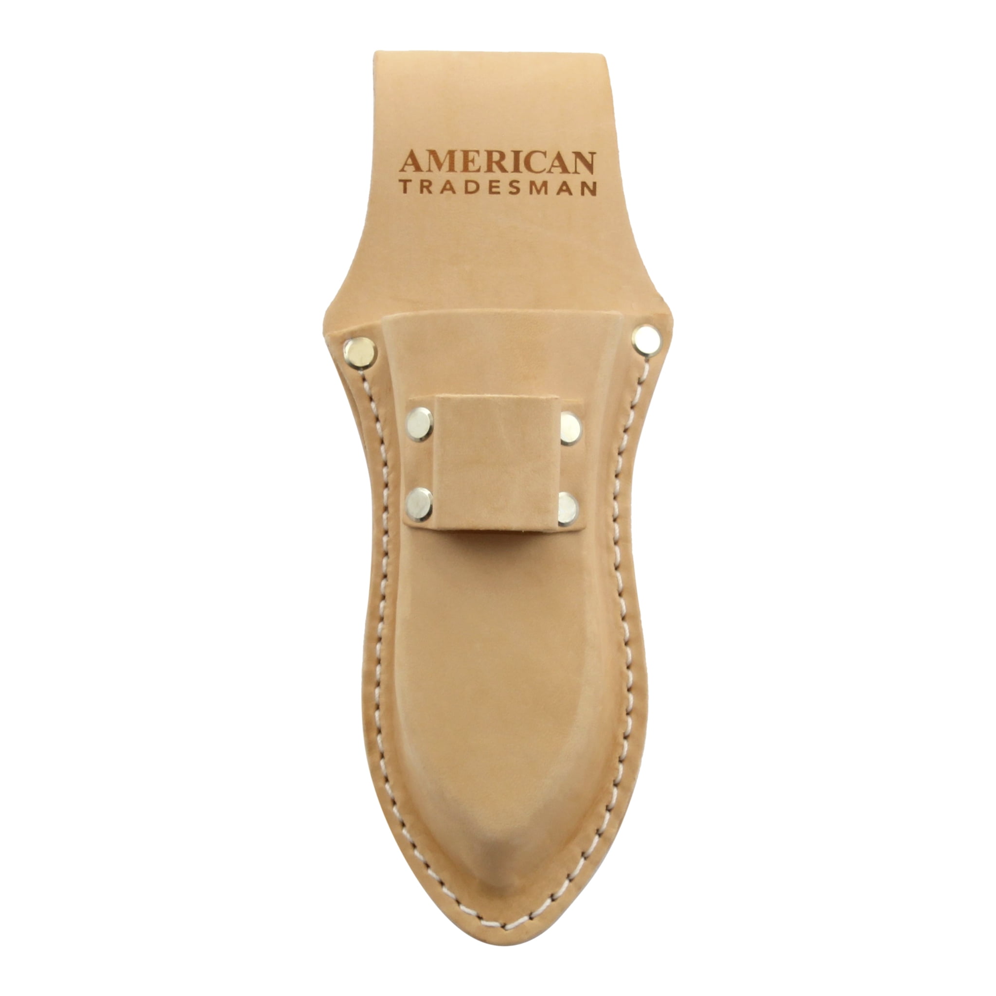 American Tradesman 625 - Lineman's Large Top Grain Leather Plier Holder w/Tool Loop Holster Pouch