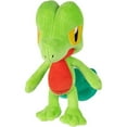 thumbnail image 4 of Pokemon 8" Treecko Plush - Officially Licensed - Generation 3 Ruby and Sapphire Starter Figure - Soft Stuffed Animal Toy - Gift for Kids, Boys, Girls - 2+, 4 of 6