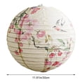 thumbnail image 3 of Jiibva Chinese Lantern Decorations, Flower Paper Lanterns for Chinese Lunar New Year Spring Festival Party Home Restaurant Wedding Decor, 3 of 7