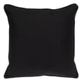 thumbnail image 2 of Nassau Collection Geometric Handmade Cotton Throw Pillow - 20" - Black and White, 2 of 4