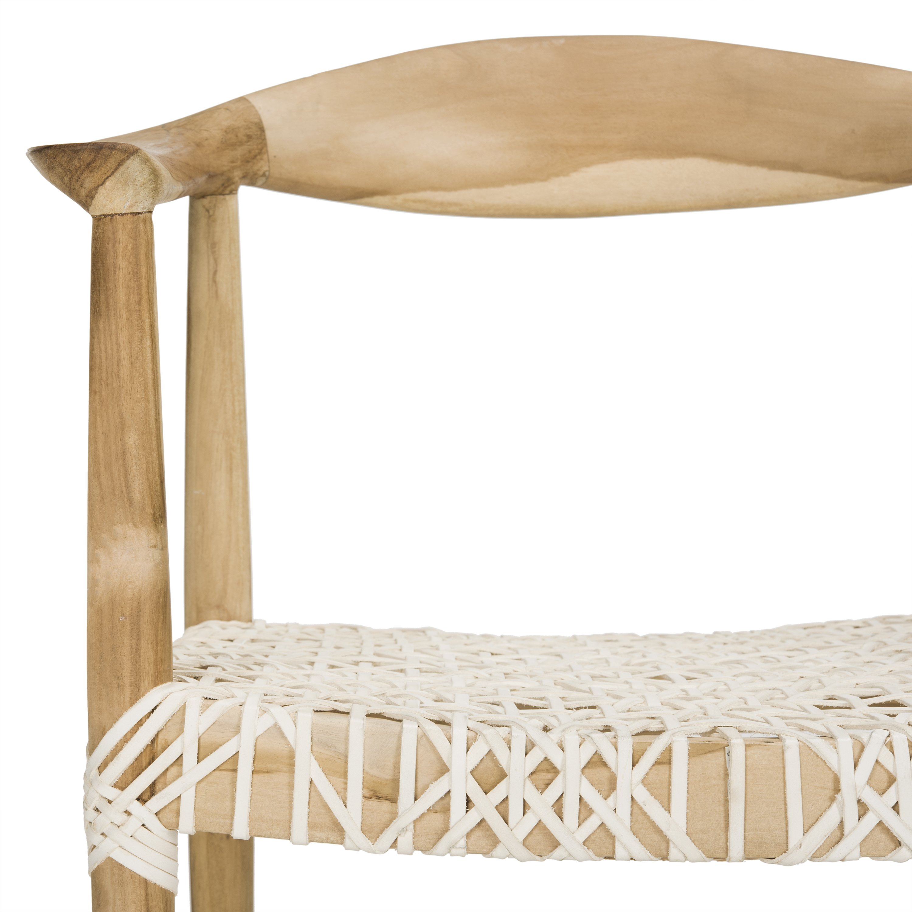 Safavieh Fox Club Chair, Light Oak - image 4 of 10