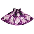 thumbnail image 2 of Hawaiian Flower Pa'u Hula Skirts, Hawaii Hula Dancer Women Skirt Purple Color, 2 of 2