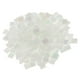 thumbnail image 1 of Piezas De Mosaico De Vidrio Cuadrado De 250x Piezas Para Artesanía De Bricolaje Blanco brillante, 1 of 9
