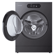 LG WM9901HBA 5.8 cu. ft. Mega Capacity Smart Front Load Washer with Built-In Intelligence, TurboWash, ezDispense, Touch Control, Brushed Black Steel