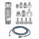 thumbnail image 1 of Quick Release Airbrush Adapter Kit with Nylon Braided Hose for Air Compressor Systems, 1 of 5