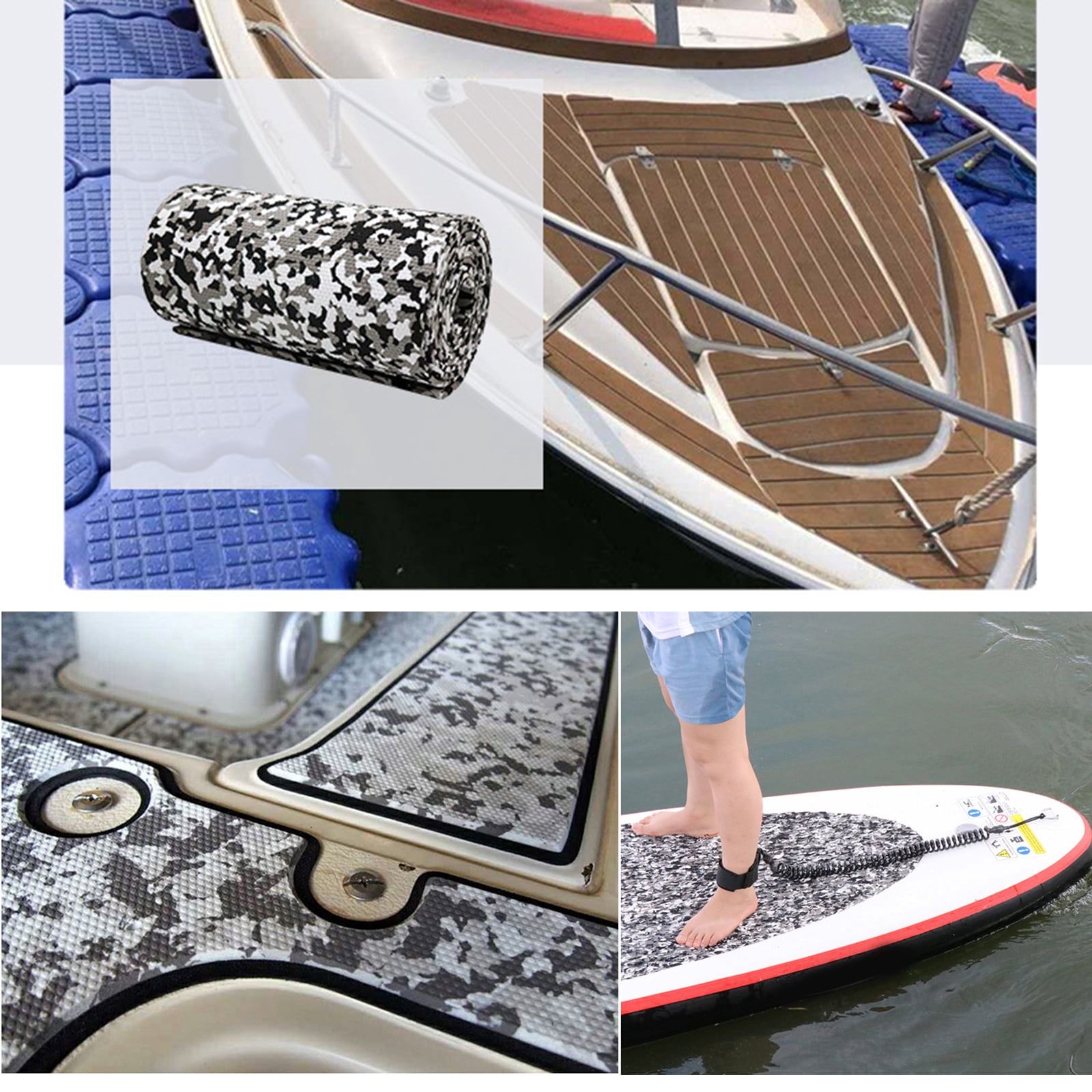 EVA Decking Sheet Non-Slip Mat Kayak Marine Flooring Carpet