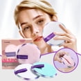 thumbnail image 1 of Powder Double Clean Puff Water Face Makeup Lazy Soft Remover Sided Puff Beauty Tools, Pink Puff, 1 of 9