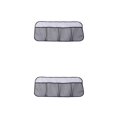 thumbnail image 1 of Sidaley Bolsa trasera para coche, silla de vehículo, bolsa de almacenamiento para maletero trasero, zapatos para botella de agua gris común 2piezas, 1 of 6