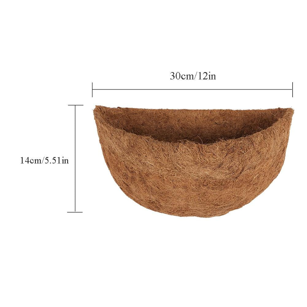 Half Round Coco Liner Half Circle Wall Planter Coco Fiber Replacement