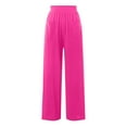 thumbnail image 4 of Futezty All Around Elastic Waist Polyester Short Petite Pants, 4 of 5