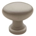 thumbnail image 5 of Baldwin 4910030 1.125 x 0.75 in. Oval Cabinet Knob, Polished Brass, 5 of 6