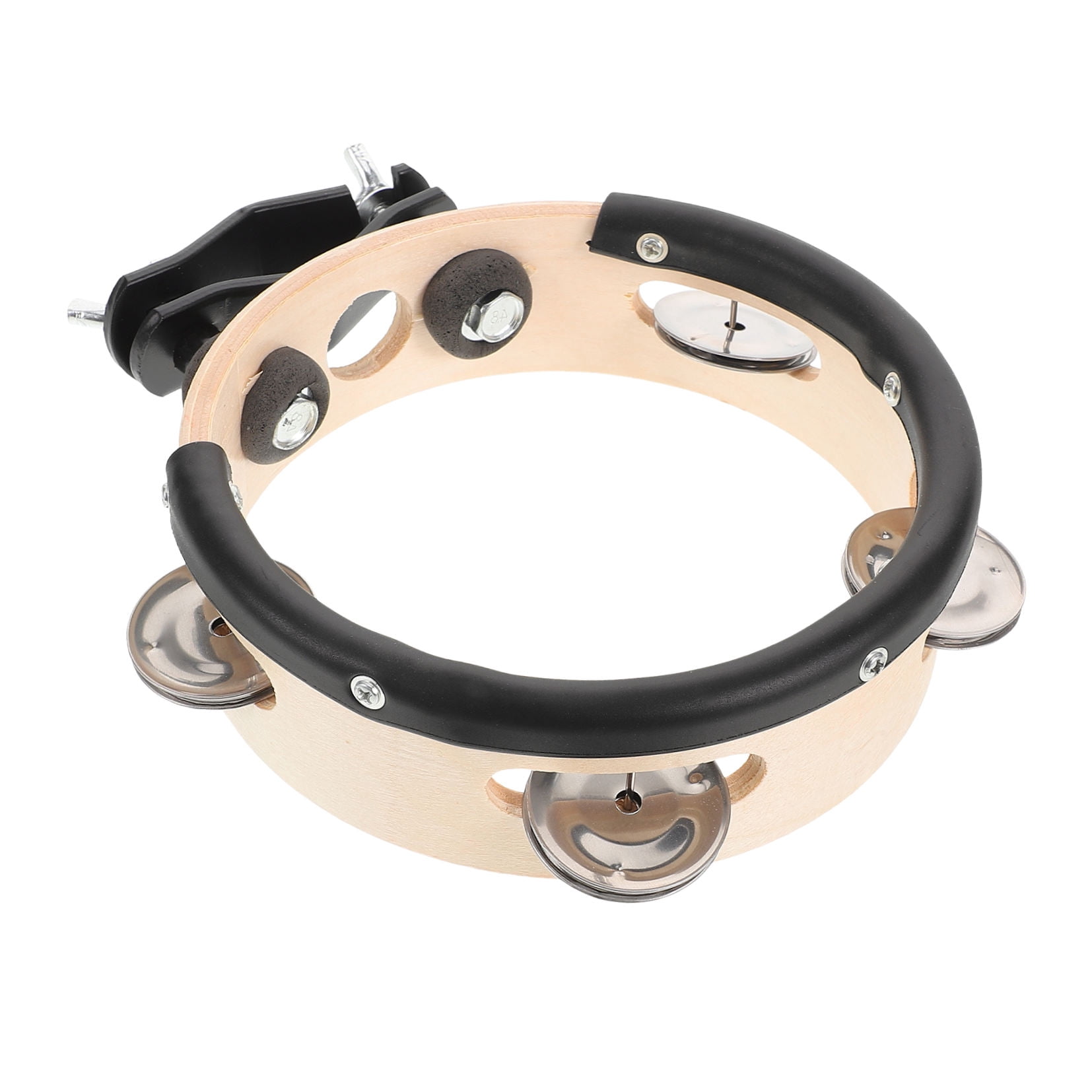 Raindrops Tambourine Handheld Music Instrument with Replaceable Drum and Parts for Shaking and Percussion Play
