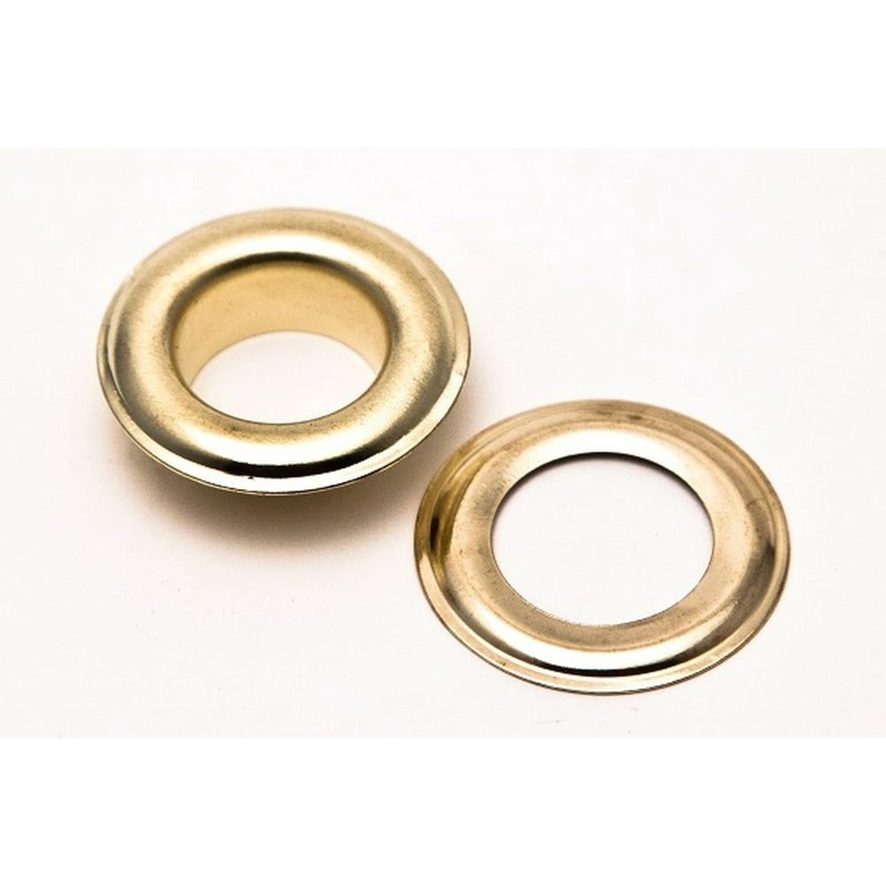 Clevr 300 pc. Brass Grommets & Washers for Hand Pressed Grommet Machine