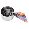 thumbnail image 2 of Garosa Thermal Insulation Measuring Cup,5pcs Stainless Steel Thermal Insulation Measuring Scale Cups Set Kitchen Cooking Baking Tool,Scale Cups, 2 of 8