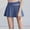 Skirts for women-Blue, variant on Homenesgenics Skirt for Women Denim Women's Summer Pleated Tennis Skirts athletic Stretchy Short Yoga Fake Two Piece Trouser Skirt Shorts Black XXL