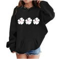 thumbnail image 2 of Teen Girls Sweatshirt Cute Printed Long Sleeves Hoodies with Pocket Casual Crew Neck Fall Winter Pullover Tops Clothes Comfy Jumper School Warm Girl Sweatshirts, 2 of 2