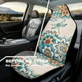 thumbnail image 4 of Uorisanigo Boho Dragonfly Car Seat Covers Front Seats Breathable Stretch Polyester Fabric Cover Waterproof Front Seat Covers Suitable for Cars, SUV and Trucks, 4 of 7