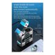 thumbnail image 1 of M45 Mecha Gaming Wireless Bluetooth Headset TWS 5.3 Headset Touch Digital Display Noise Reduction Stereo Music Headset B, 1 of 5