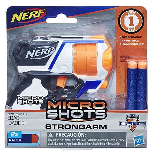 Nerf Microshots Strongarm Blaster y Combate Nerf NERF