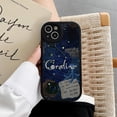 thumbnail image 3 of Funda de teléfono de Anime c-coraline, carcasa de cuero con textura de silicona suave negra para IPhone 15, 14, 11, 13, 12 Pro Max, Mini, X, Xr, 8 Plus, SE2020, 3 of 5