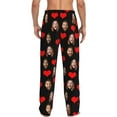 thumbnail image 4 of Aloohaidyvio Men's Pajama Pant,Soft Mens Lounge Pants Sleep Bottoms with Pockets Drawstring, 4 of 6