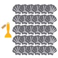 thumbnail image 2 of 30 piezas de pegatinas antideslizantes con concha de , cinta adhesiva pa escaleras gris Sharpla Pegatinas de bañera, 2 of 8
