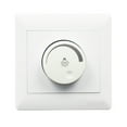 thumbnail image 1 of Interruptor regulador de intensidad: práctico regulador de intensidad LED giratorio de encendido y apagado para pared, 1 of 5