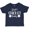 thumbnail image 3 of Inktastic Dad's Cricket Buddy Boys or Girls Toddler T-Shirt, 3 of 5