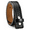 Black, variant on YOETEY Mens Western Genuine Leather Belt Without Buckle - Cowboy Belt for Casual Jeans