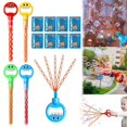 thumbnail image 2 of RUIG 32 Hole Smiling Face Bubble Stick, Cute Five Claw Bubble Machine for Summer Toys Party Favor, 2024 Bubbles Refill Stick, for Indoors and Outdoors Parties, 2 of 9