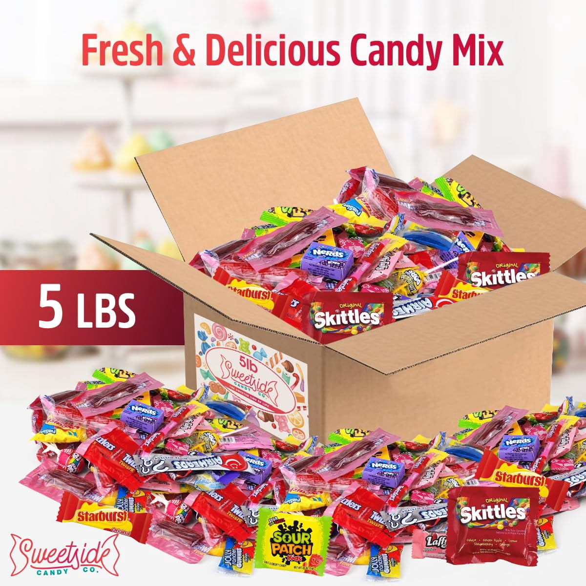Bulk Candy Individually Wrapped – Parade Kid's Dream, 5 lb Assorted Candy Mix