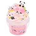 thumbnail image 1 of Mantequilla de melocotón rosa Slime MermaidSlime con complementos para pandas, 300 ml, 1 of 7
