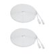 thumbnail image 1 of Cable Ethernet Cat 6 de 30 metros (100 pies), plano, delgado y largo, para conexión de red LAN a Internet, cable Cat 6 de alta velocidad para computadora., 1 of 7