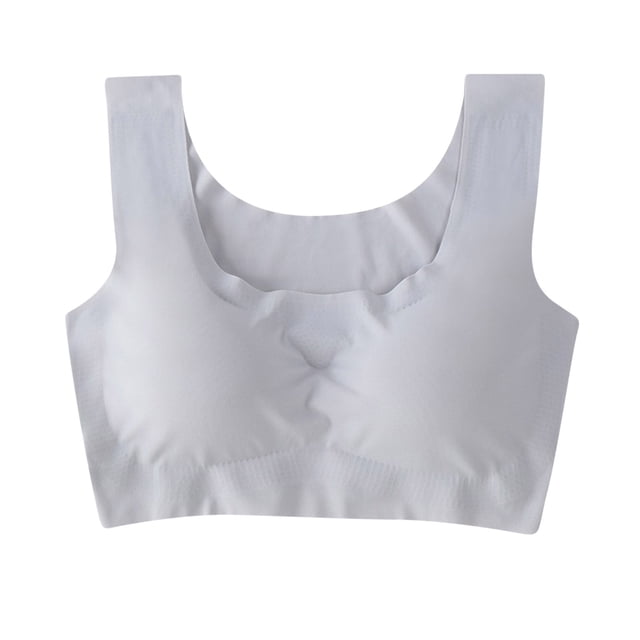 Yuyuzo Wireless Bras for Women Full Coverage Padded Tank Top Bra Comfy Support Smoothing Daily Bra