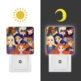 thumbnail image 3 of Super Hero Girls / Chicas Súper Héroes Luz nocturna LED con sensor de anochecer a amanecer para dormitorio, baño, pasillo, escaleras - Lámpara LED nocturna de enchufe, 0.5W - 1 pieza, 3 of 6
