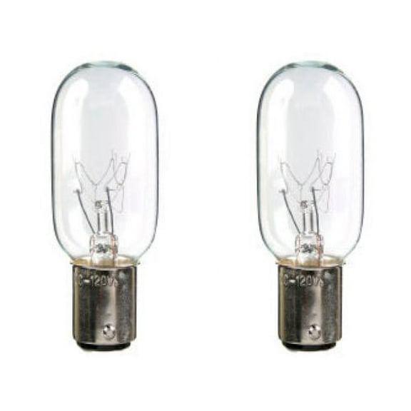 CEC Industries #25T-8 DC 130V Bulbs, 130 V, 25 W, BA15d Base, T-8 shape (2-pack)