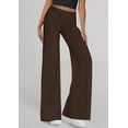 thumbnail image 4 of PRETTYGARDEN Women's Wide Leg Palazzo Pants Dressy Casual Elastic High Waisted Trousers Office Business Work Slacks, 4 of 8