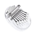 thumbnail image 2 of Thumb 8 Key  Mini Thumb Piano Finger Piano Transparent Acrylic Finger Keyboard Musical Instrument, 2 of 7