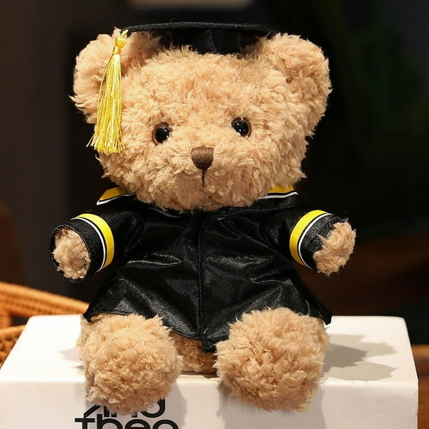 Oso de Graduación de 2023. Oso de Graduación de 23 Cm. Regalo de Graduación de Jardín de Infantes. Muñeco de Peluche con Diploma y Banda.