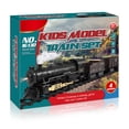thumbnail image 7 of PAMINGONO Kids Train Set – Battery Powered Model Train with Locomotive & Cargo Cars – 4 Sections, Realistic Sounds, Educational Toy, 7 of 7